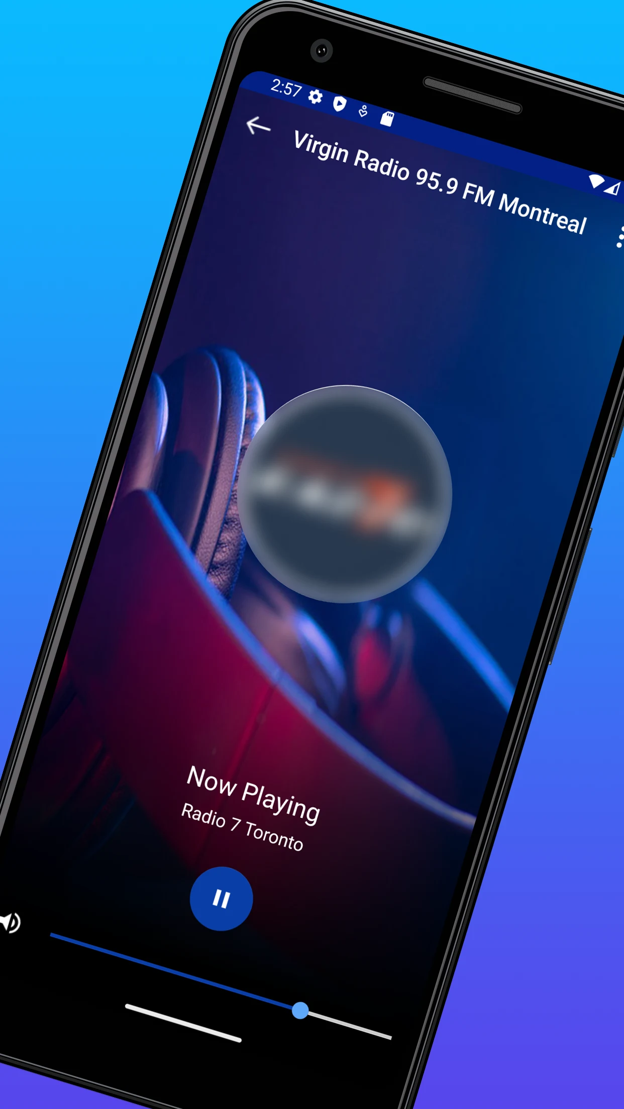 Virgin Radio 95.9 FM Montreal screenshot